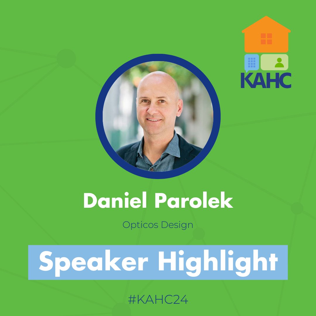 Don't miss out on our exciting speaker for #KAHC24! Our keynote is author and Opticos Design founder, Daniel Parolek, speaking about his book, "Missing Middle Housing" (ow.ly/RVQa50SHv2u).

For more info and to register, visit KHC's website at ow.ly/k99p50SHv1X.