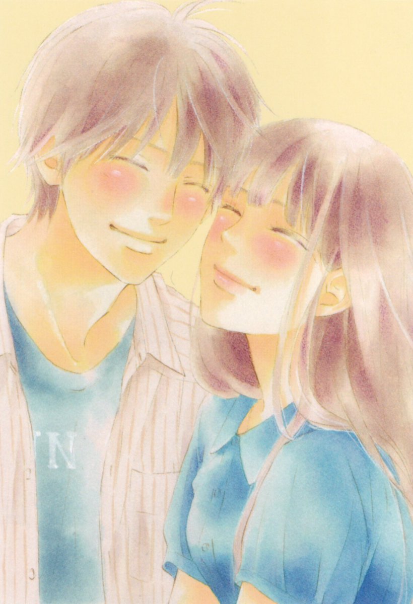 cherimahou's tweet image. megathread of every sawako and kazehaya kiss in order &amp;amp; with chapter numbers attached 💌 

spoilers, obviously #kiminitodoke