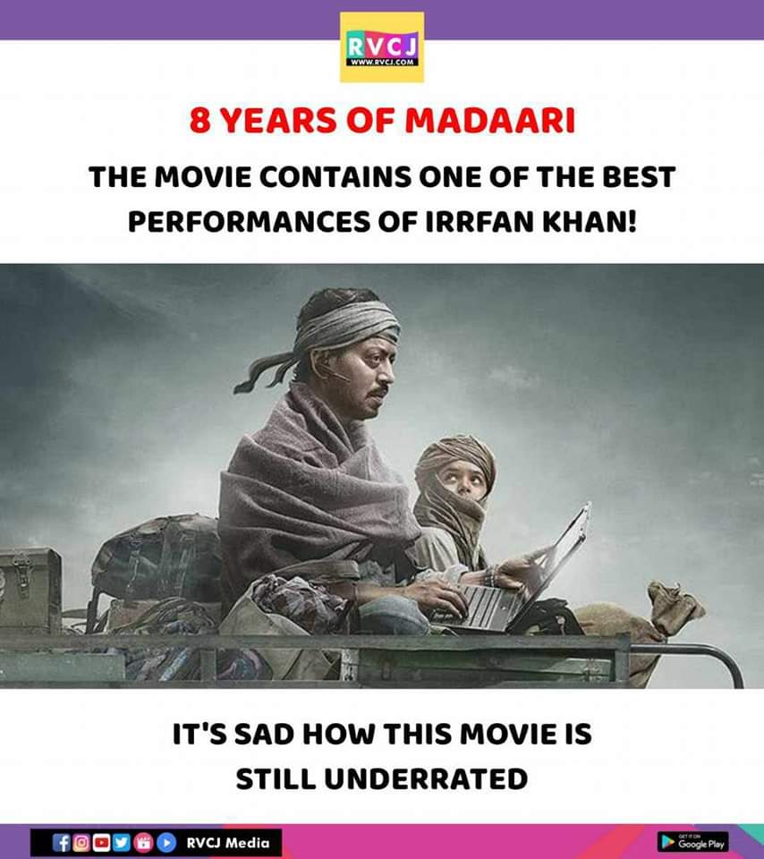 rvcjmovies's tweet photo. 8 years of Madaari
#madaari #irrfankhan https://t.co/6wMzfgqiU6
