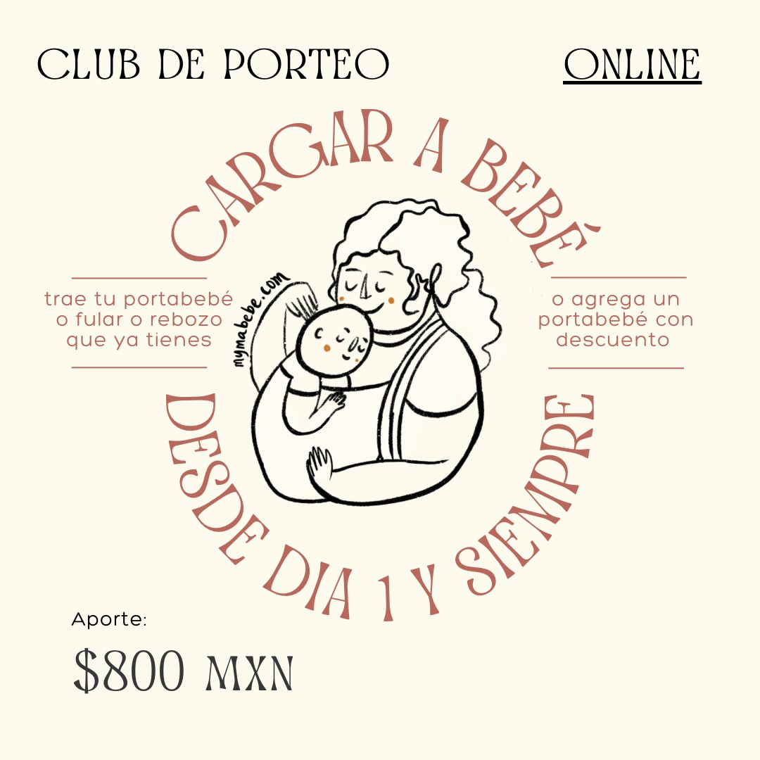 mymabebe's tweet photo. Curso online para usar el fular y rebozo que tengas y te sientas con seguridad, comodidad y libertad desde recién nacido bebé y hasta que camine bebé ✨ https://t.co/7xD2tPvE82 https://t.co/C1v75cnCsA