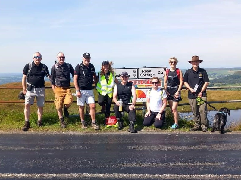 StaffsFire's tweet image. A massive congratulations to our amazing firefighters and staff who completed a 100+ mile sponsored walk this weekend, finishing at our headquarters in Stone on Sunday! 🥳 

They did it to raise money for The Fire Fighters Charity. Well done to everyone involved 👏