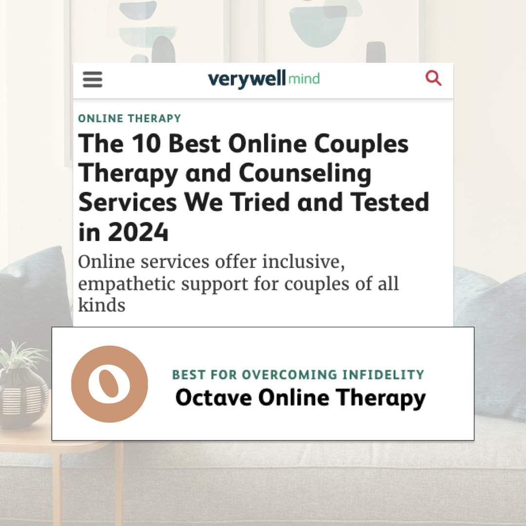 We're proud to be named among the best online couples therapy services by <a href="/verywellmind/">Verywell Mind</a> ! 

Interested in learning more about why we were chosen? verywellmind.com/best-online-ma…