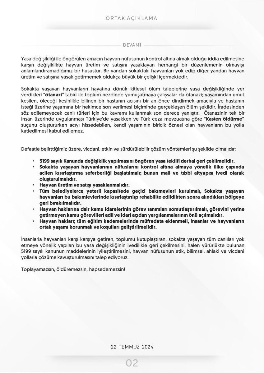 dbhayvanhaklari's tweet photo. TBMM'de görüşülmeye devam edilen ve hayvan katliamının önünü açan yasa tasarısı hakkında; Hayvan Hakları Merkezimiz ile hayvan hakları savunucuları  tarafından yapılan ortak basın açıklaması ve oturma eylemi
#YasayiGeriCek https://t.co/q78Z7V5Byf
