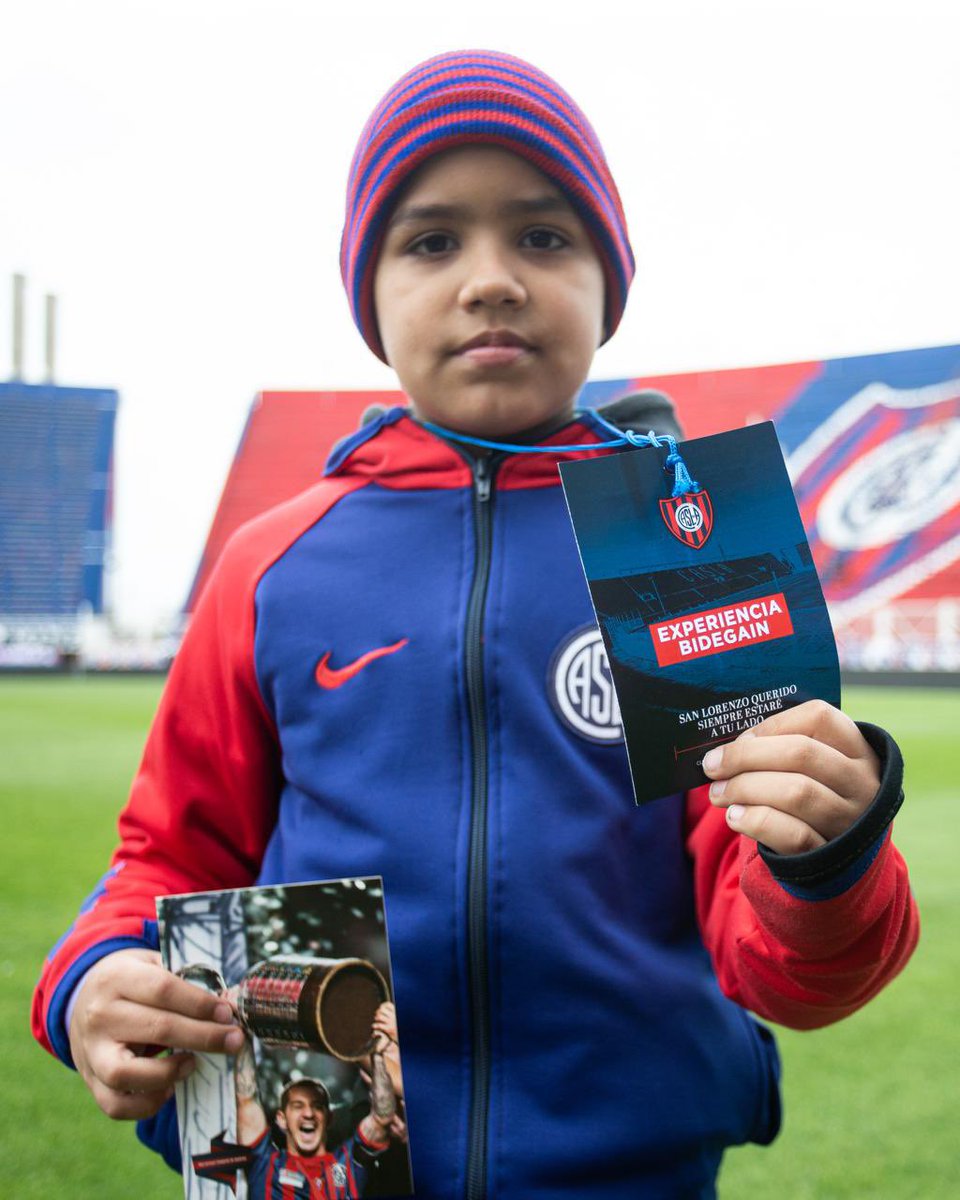 Participa de nuestras experiencias para socios/as, inscribiéndote en el siguiente enlace: sanlorenzo.com.ar/experiencias. 
Les recordamos que esta acción se realiza todos los días de partido, por cupos de 30 personas que se convocan del listado de socios/as anotados elegidos por sorteo.