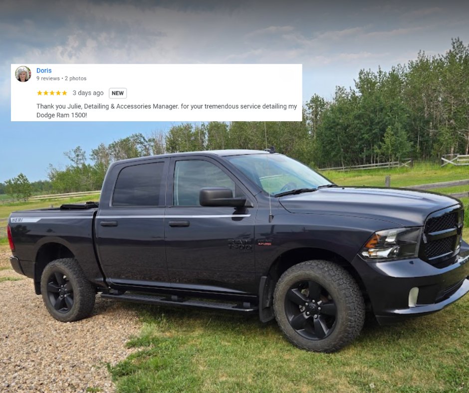 SouthsideDodge's tweet image. Thanks Doris! We appreciate your 5⭐️Google review 

Find out more about our detailing services here:
southsidedodge.ca/vehicle-protec…

#detailing #reconditioning #accessories #reddeer