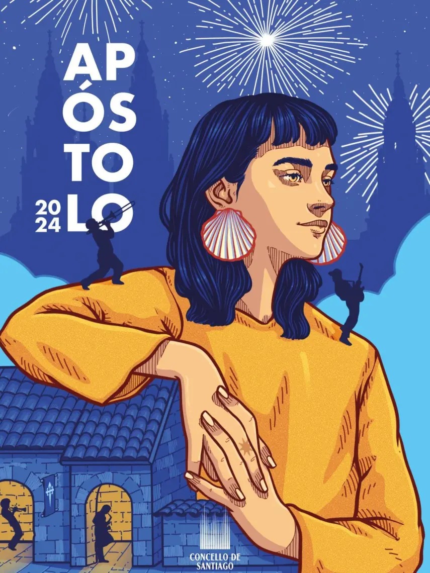 Este miércoles estaremos en las #FiestasdelApostol, #SantiagodeCompostela en concierto. A las 22:00 en la Praza da Quintana. Les espero!!