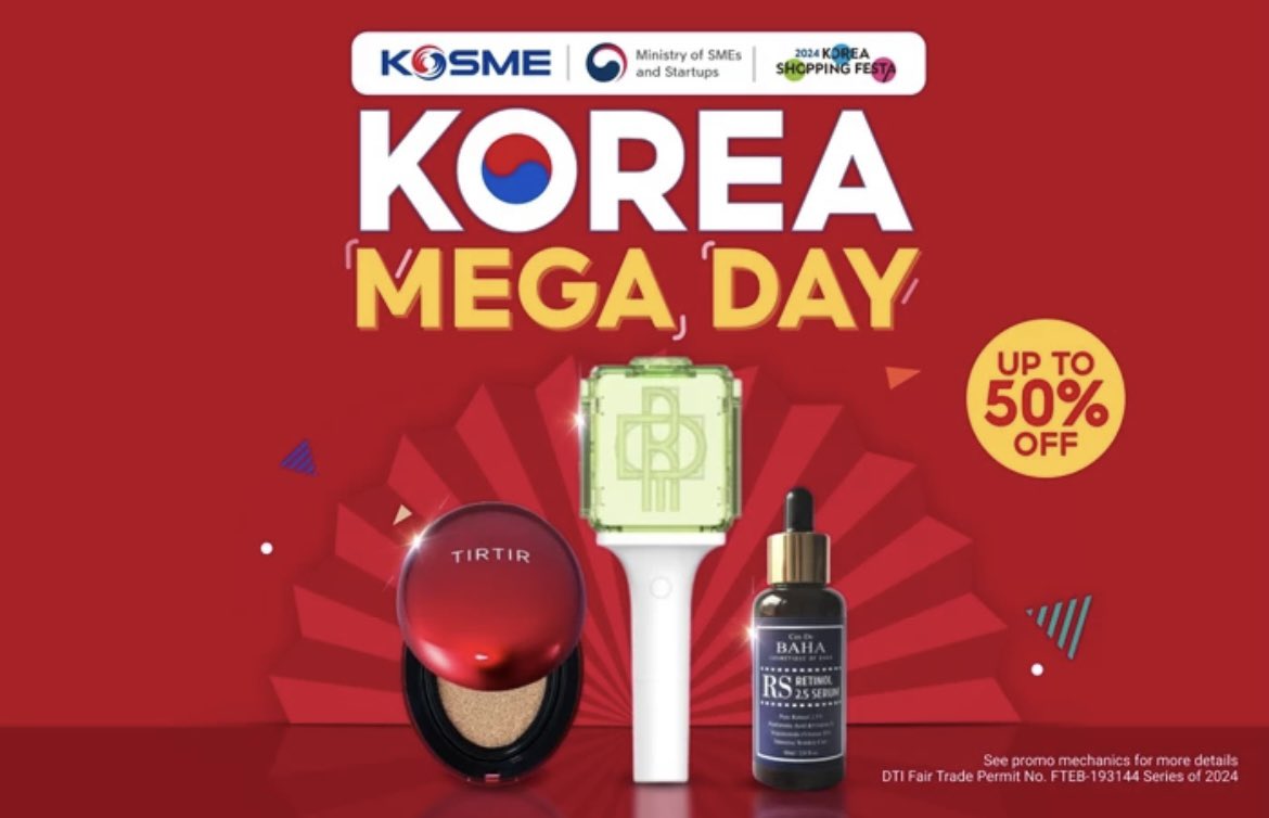 leie_travisse's tweet photo. KOREA MEGA DAY VOUCHER LINKS

⬐  ₱200,₱500, ₱600, ₱700 off
https://t.co/etl3uO7bJg
⬐  ₱400 off
https://t.co/GpTaa0fuAj
⬐ ₱600 off
https://t.co/9PrkAAPCBh

retweet this and tweet the item you bought using the links to be one of the 6 winners!! https://t.co/d2dUaxSyKp