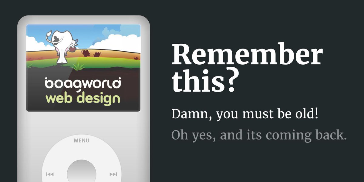 boagworld's tweet image. A little announcement from me and Marcus. 

If you are interested, then here is all the details...
buff.ly/46jm67A 

What I can promise you is the old format (news, apps, advice, etc) because you cannot teach old dogs new tricks!

A repost would be appreciated.