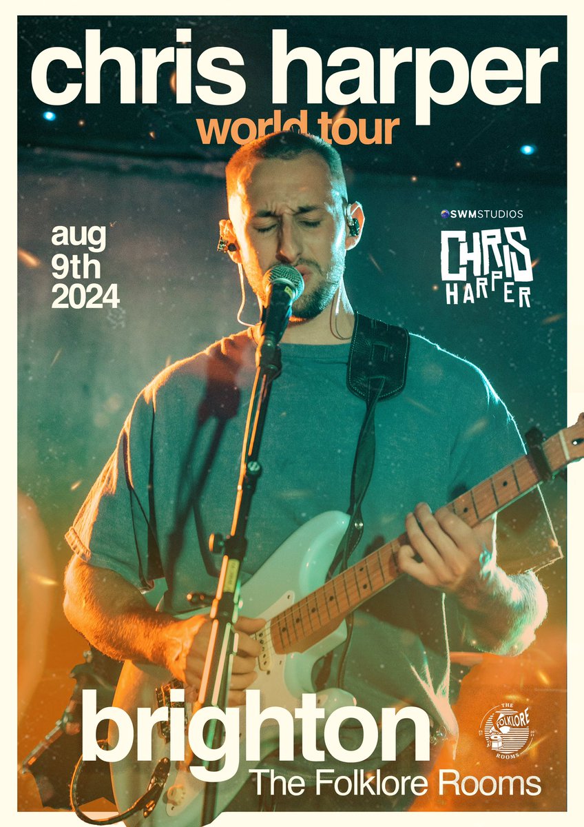 Getting ready for Chris’s first headline gig in Brighton on Friday 9th Aug. Tickets on eventbrite (Chris Harper) eventbrite.co.uk/e/chris-harper…