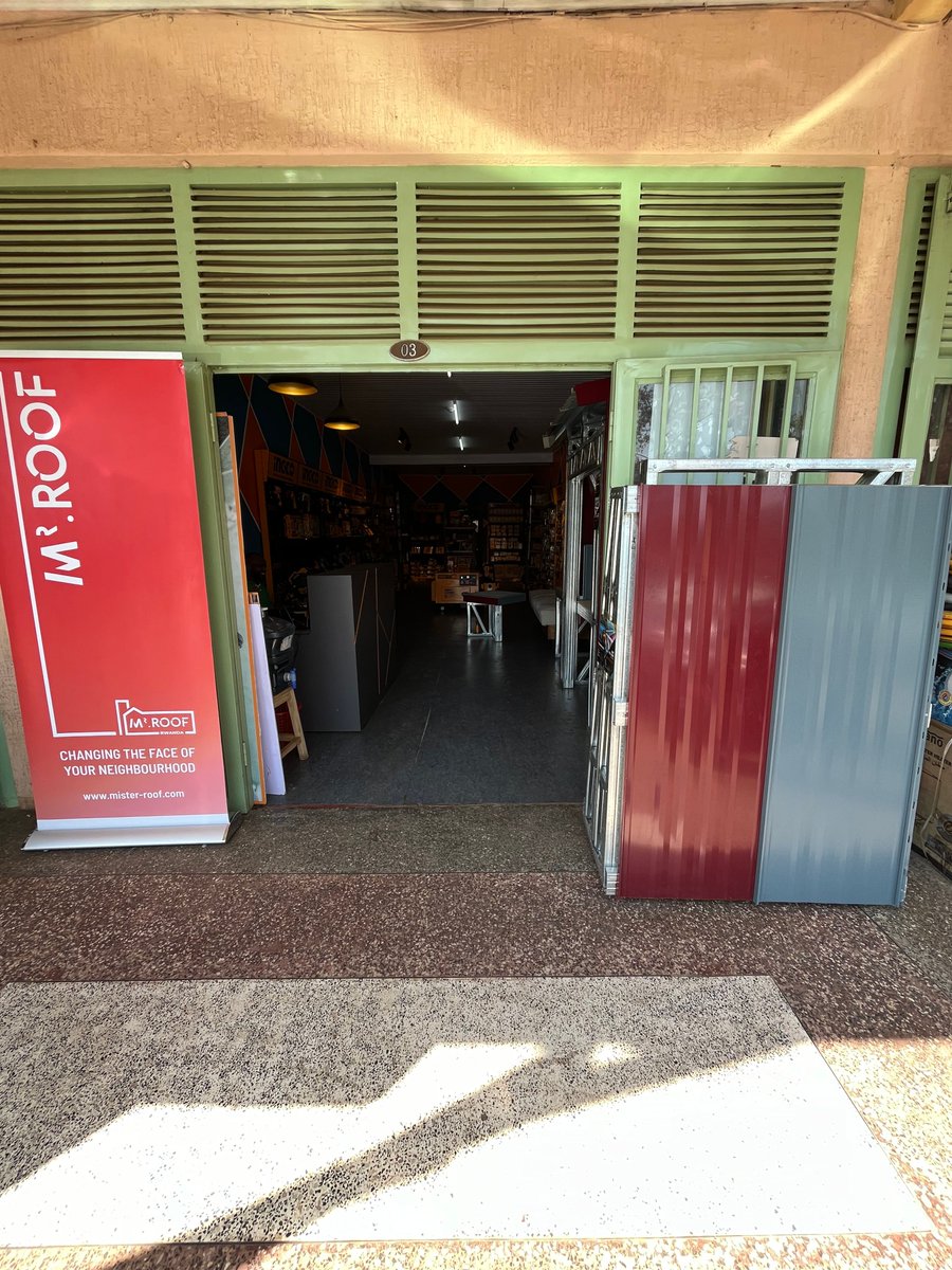MrRoofRwanda's tweet photo. Visit Our Showroom at Gisozi Gakiriro!
Discover our extensive range of LSF samples, self-lock roof sheets, and construction tools. Come by and see the quality and innovation we offer for your next project.
#mrroofrwanda #construction #lightsteelframe #selflockroofsheet https://t.co/R3wP3VO2qL