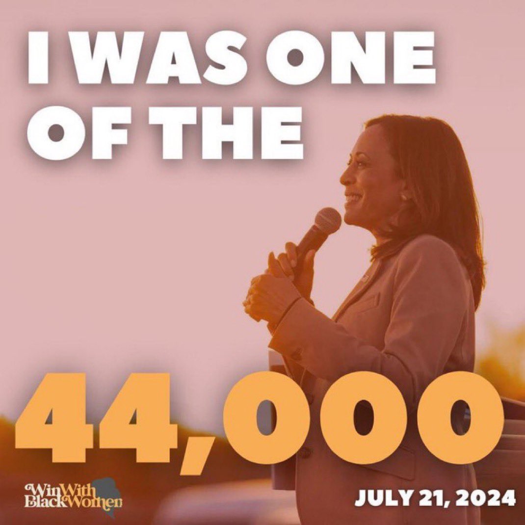 ShaniMoore's tweet photo. Absolutely amazing experience last night making history as one of the 44,000 women who gathered to lift up, support and get ready for VP Kamala Harris as the POTUS!!!

👑👑👑👑Amazing and powerful women on the call. I’m still riding high. 

👏🏾#YESWeKAM

Let’s GOO!!  🙌🏾 https://t.co/r54S67Ne1o