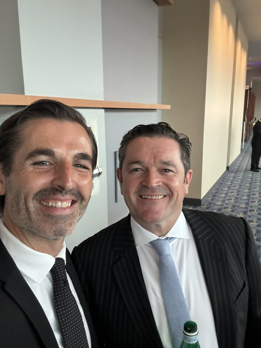 KevinRappDC's tweet image. With over 20 years in the restaurant industry, I know firsthand the dedication it takes to keep it running smoothly.
Great to see my old friends, John Grace, General Manager @oldebbitt and Dave Moran, Director of Operations @clydes_restaurant group at the @ramwdc RAMMY Awards.…
