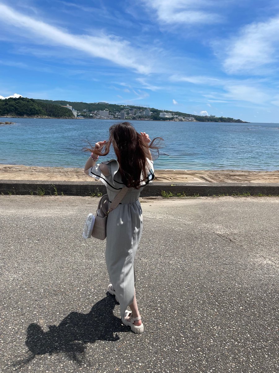 rena87_usagi's tweet photo. 白浜の景色最高꒰ᐡ o̴̶̷̤  ̫ o̴̶̷̤ ᐡ꒱ https://t.co/A5bOyKHQLY