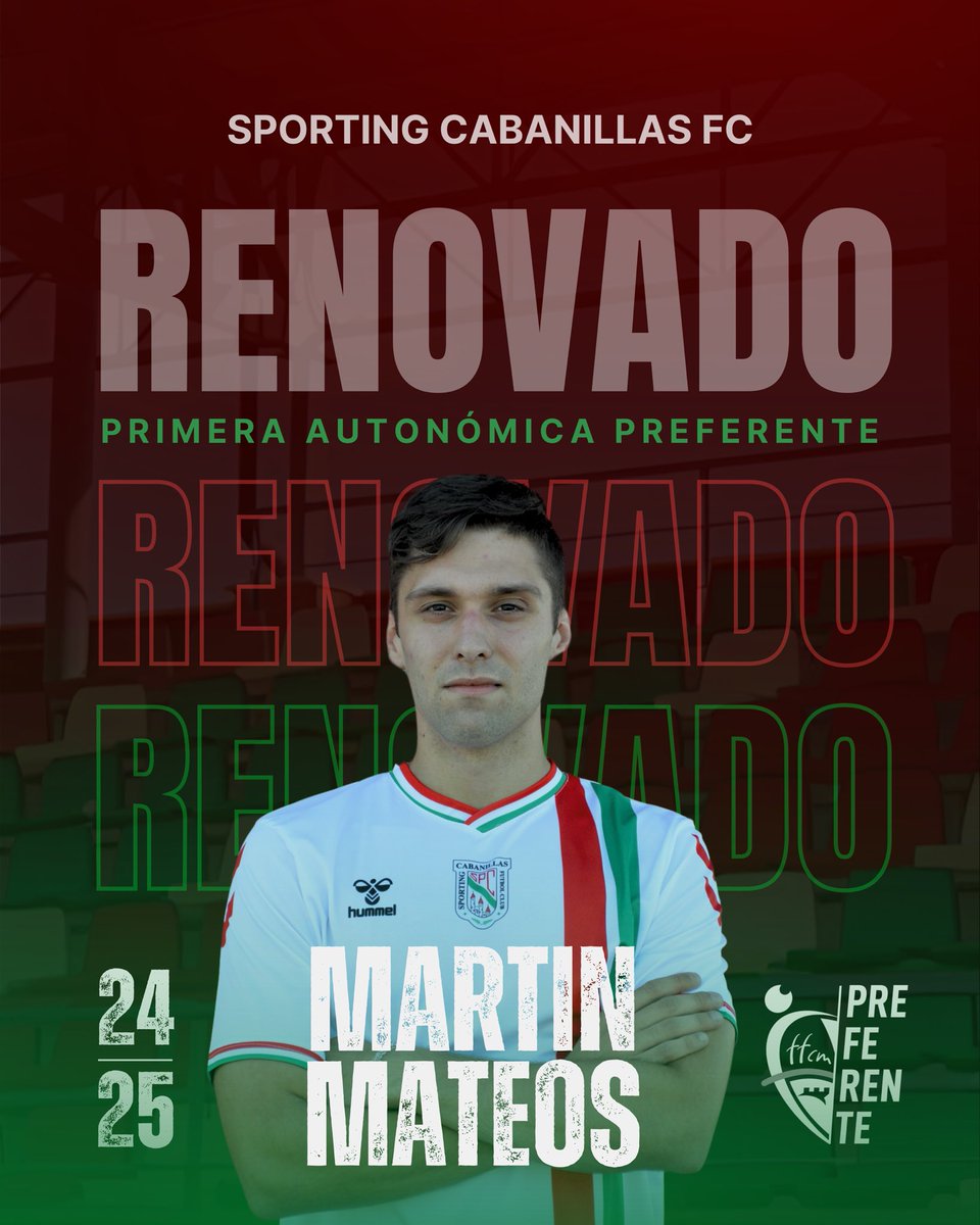 Sp_Cabanillas's tweet photo. MARTÍN MATEOS 24/25

La temporada pasada Martín llegó a nuestro equipo con el objetivo de recuperar su nivel. 

Sin hacer ruido y con mucho trabajo se convirtió en un fijo para la defensa siendo el jugador del equipo que más partidos disputó. 

Gracias por continuar con nosotros https://t.co/xS8TvOsU2h