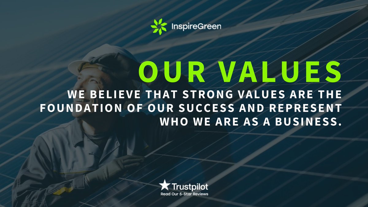At Inspire Green, Our Values Drive Us Forward!

What we value:
GREAT Experience
Resource Effective
Engaged
Eco-Friendly
Nimble

#InspireGreen #CompanyValues #Sustainability #GreenFuture