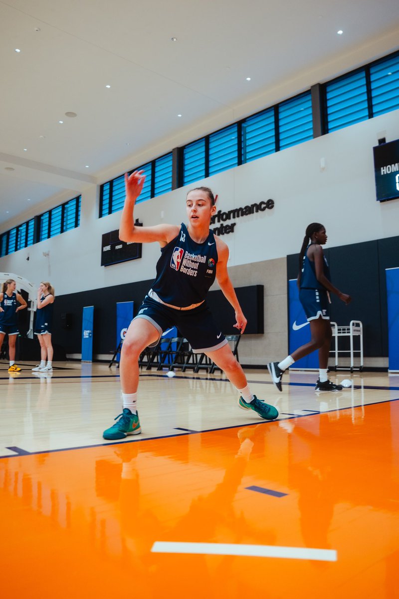LanaMikes's tweet photo. Super blessed and grateful to have participated in @FIBA and @NBA Basketball Without Borders Global 2024 all girls camp and to have worked on my ball game with all the amazing coaches!🙏🏼❤️🏀🌍 https://t.co/kxfzFh3Uzi