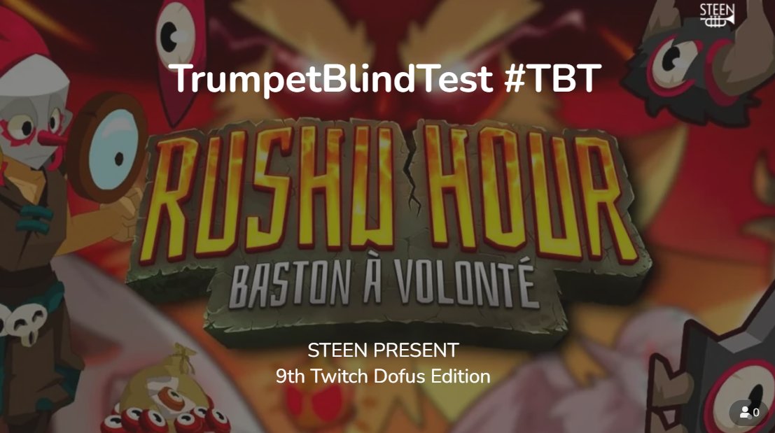 [EVENEMENT] 
C'est le JOUR J pour les joueurs de <a href="/RetroDofus/">Dofus Rétro 🥚</a> ! 
Une valeur de 20M de Kamas à faire gagner ce soir sur Twitch ! 
Rdv à 18h sur twitch.tv/steen__ !