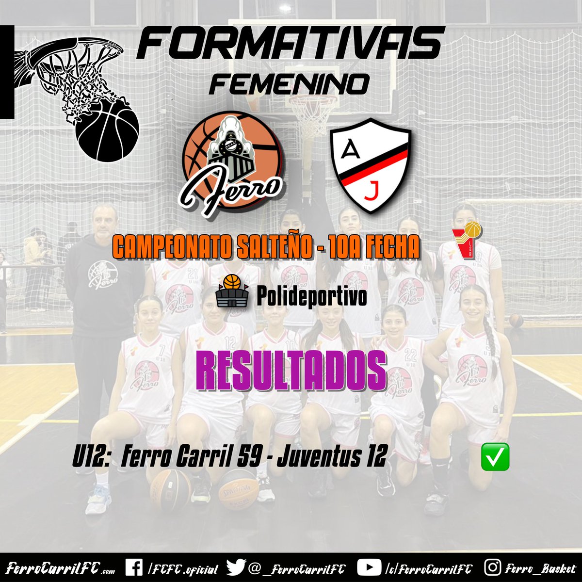 _FerroCarrilFC's tweet photo. ๐ Resultados del fin de semana!
#esdegrandes #lahistoriamanda https://t.co/XD6ubAE34k