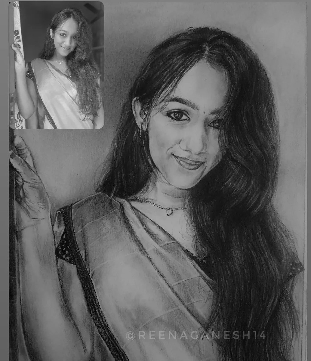 Reenaganesh14's tweet photo. Hey all, my recent portrait ❤️
This is a birthday portrait order🎁 which was done in a week time🫰

You'll wanna a gift portraits like this, DM and place you're order now. Share with your friends and family 🥰

#reenaart #ordernow #portraits #placeyourorder #pencilportrait https://t.co/uoG8xz9d8m