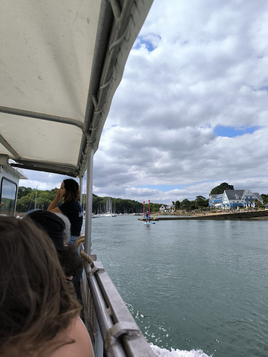 Quel plaisir ce dimanche de profiter du #PetitPasseur sous une brève éclaircie. Un service proposé par <a href="/GMVagglo/">GMVagglomeration</a> qui relie #Séné à <a href="/MairieDeVannes/">Mairie de Vannes</a> et évite un détour de 10km.