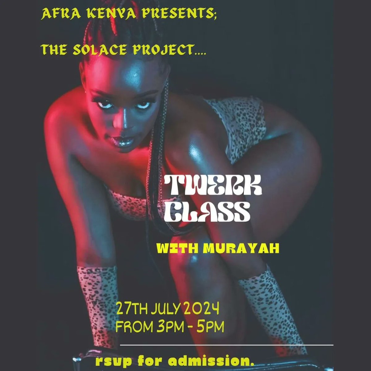 hausofandeti's tweet photo. One weekend... TWO FREE SESSIONS!🥳 Join us this Saturday 27th July as we partake in two free sessions, led by @xndeti &amp; Murayah, courtesy of @hausofandeti &amp; @AFRAKenya!! More deets below🥳❤️ See y'all there!!🔥🔥 https://t.co/oYJ8vcF7Hd