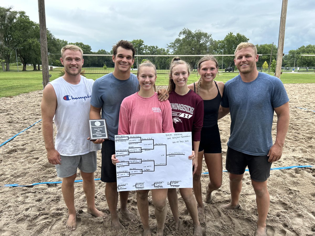 AG Wrestling Sand Volleyball Tournament Champions: Chewblockas!
Big thank you to all the teams who came out to play and support our program. See you again next year!