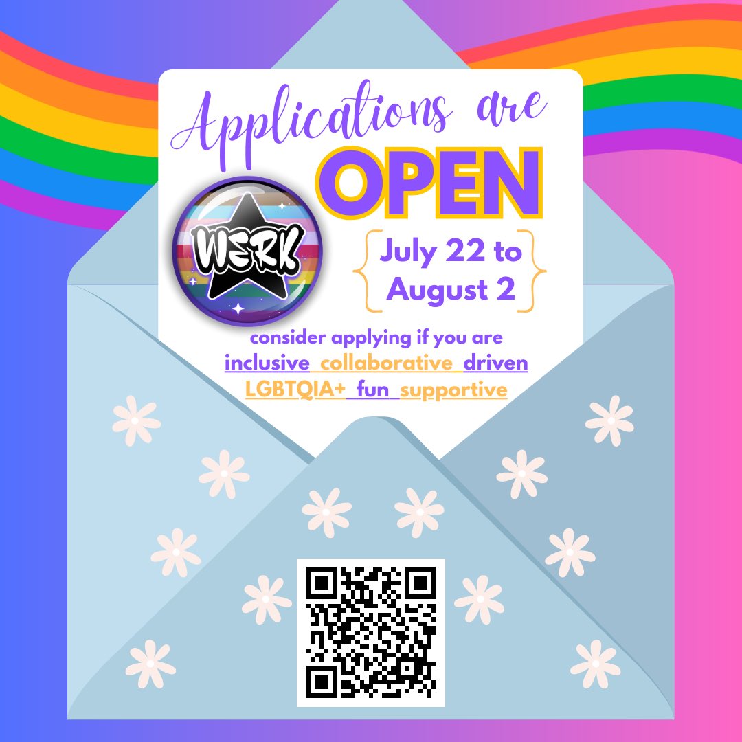 📣ANNOUNCEMENT📣 apps are open! you’ve got two weeks to tell us why you want to join Team WERK 🥰

WERK is a diverse stream team with a focus on Microsoft games and queer inclusive games. We’re building up each other and breaking down barriers in the gaming industry. 

🔗 in 🧵