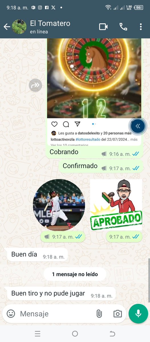 datoswmatos's tweet photo. *OTRA VEZ ! https://t.co/MNhvSJXGnd LE DIMOS AL 12 CABALLO !! ENVIS #SINFALLAR AL 04121709637 SOLO PERSONAS SERIAS* https://t.co/a7Remi9tPn