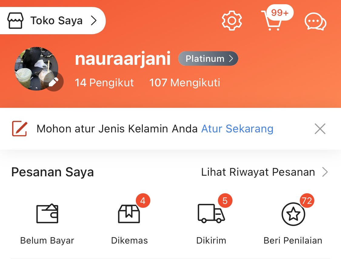 shopee mempermudah hidup banget deh!! aku beli semua barang kostan aku disini saking magernya beli offline dan mahal-mahal love love shopee ♥️♥️