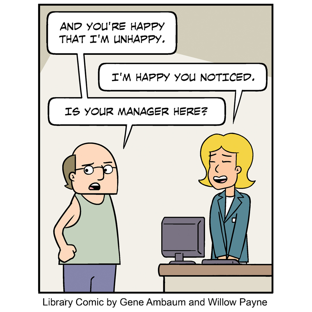 LibraryComic's tweet image. #librarylife