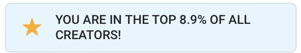 I told you I was back.... and I jumped straight back in to the top 8.9% 😍 Let's get me back to the top