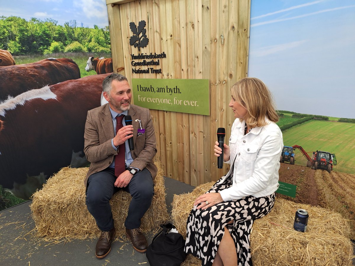 National Trust Cymru (@ntcymru_) on Twitter photo Brilliant to hear from Edward Morgan from <a href="/castellhowell/">Castell Howell Foods</a> on supply chain sustainability and how we can produce good food with minimal environmental impact.
#RoyalWelshShow Brilliant to hear from Edward Morgan from <a href="/castellhowell/">Castell Howell Foods</a> on supply chain sustainability and how we can produce good food with minimal environmental impact.
#RoyalWelshShow