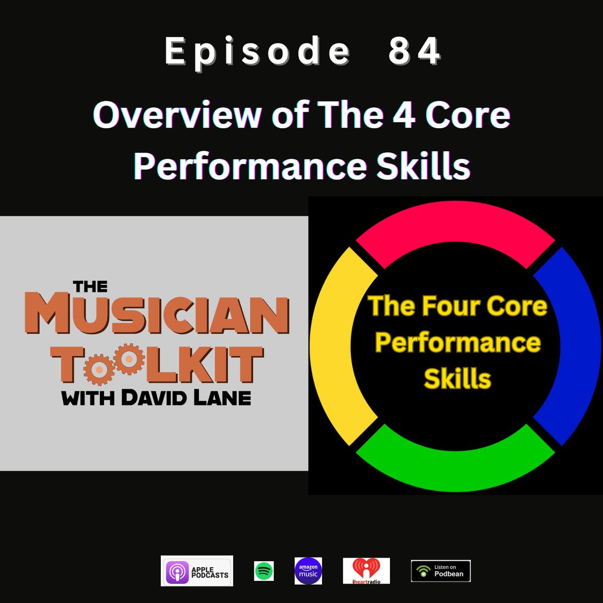 This is the 1st episode of (at least) a 5-part series.  There are many skills that go into making music such as technique &amp; music theory, but neither of those are the 4 Core Skills, the big ones that you need to play well in absolutely any situation! 
davidlanemusic.com/toolkit/episod…