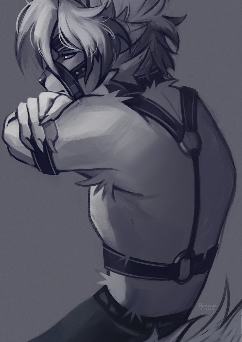 goh my...handsome wolf
 ____________________
 #zzz #ZenlessZoneZero #VonLycaon #Lycaon #zzzero   #zzzfanart