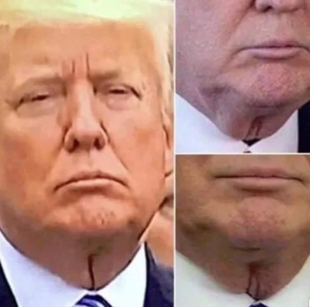 As always, Republicans take to the gutter. The only cameltoe (kameltoe) I see is Trump's disgusting sweaty neck folds. Kamala is always well dressed.