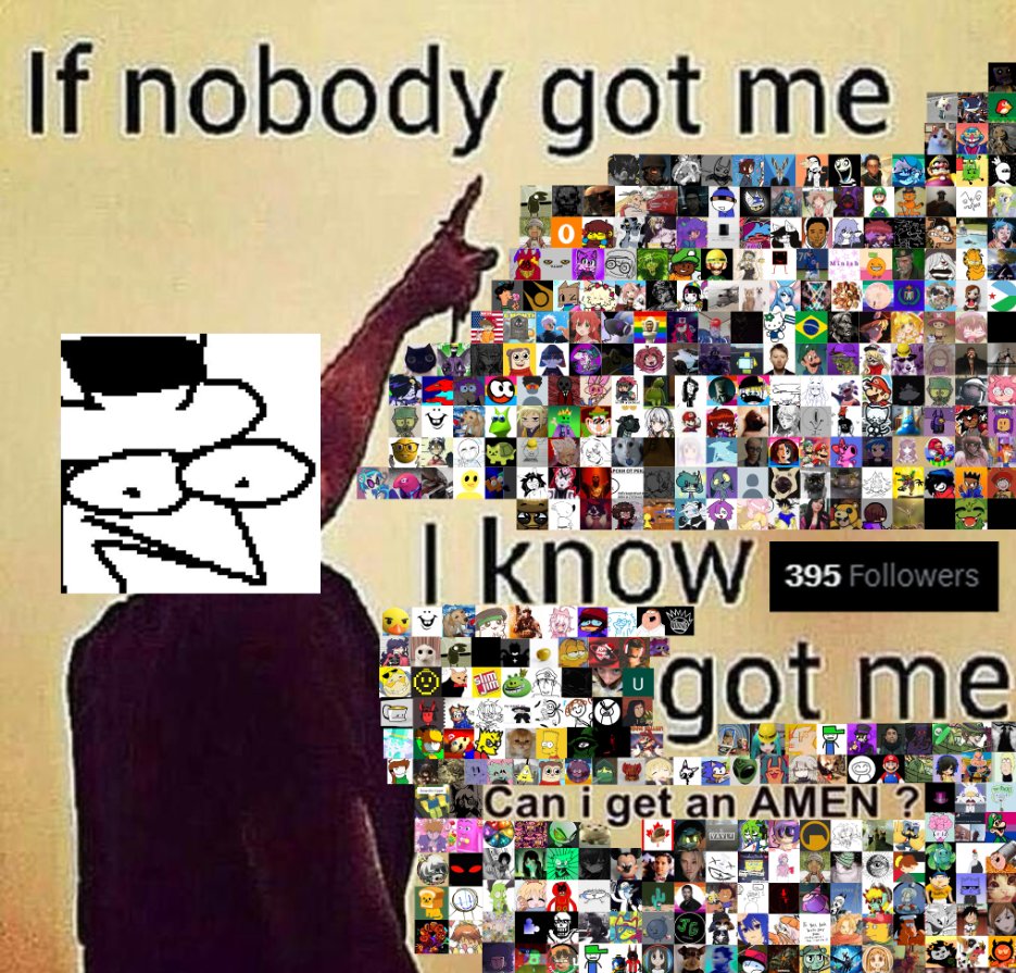 CEOOfBruhReal's tweet photo. shoutout to my 395 followers ๐ https://t.co/Vav0H9pOdP