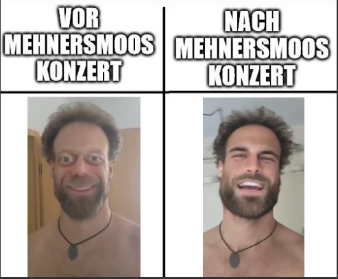 Bleib nicht für immer hässlich - komm Freitag zum Konzert! 
krasserstoff.com/mehnersmoos/ev…

<a href="/fredmehnersmoos/">mAdFrEd</a>