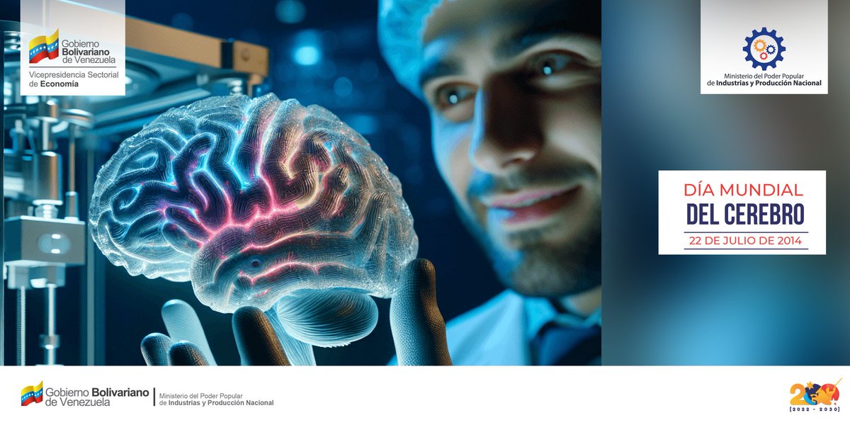MPPIPNVEN's tweet image. Proclamado por la Federación Mundial del Cerebro para crear conciencia sobre el potencial de este órgano, su salud, riesgos y enfermedades, al igual que promover conciencia sobre la importancia de la investigación neurológica y la educación en neurociencia
