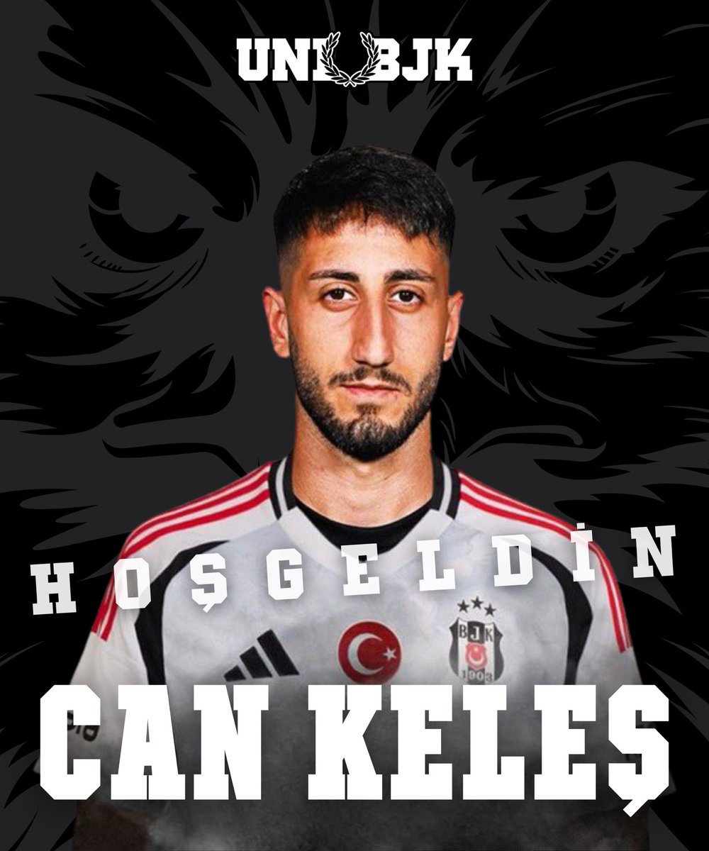 unibjkcom's tweet photo. BEŞİKTAŞIMIZA HOŞGELDİN CAN KELEŞ! 🦅

#UNIBJK https://t.co/bD76SROTgB