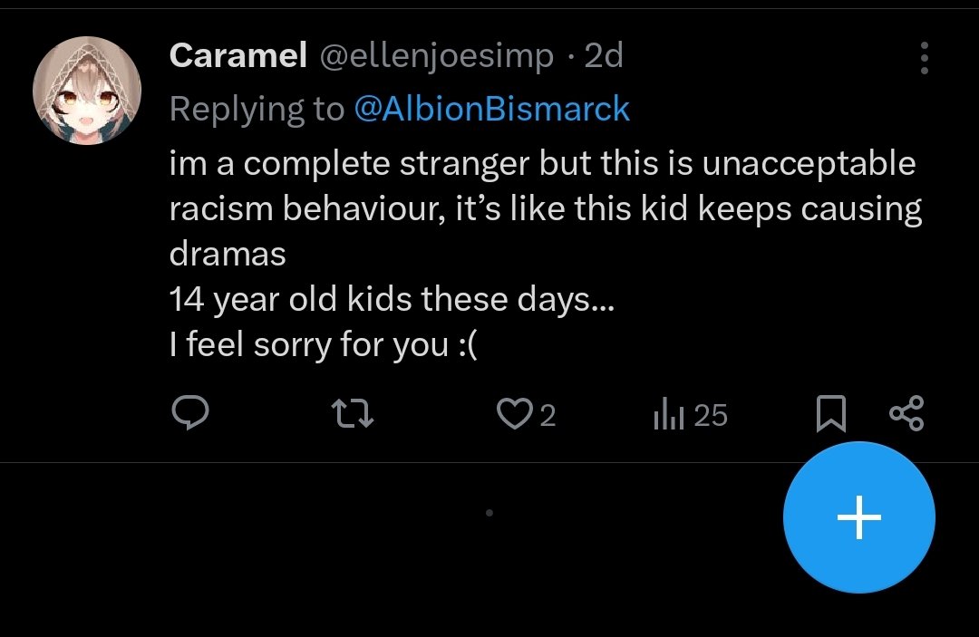 JaeGz11's tweet photo. How fucking lame you have to be, to create another account with another name AND the first thing you do, literally the FIRST THING is to comment on your situation?

Don't be fooled by this kid again please, I feel so bad because he's a Mumei and Gigi fan... It stains their names. https://t.co/a8sC8de4Hf