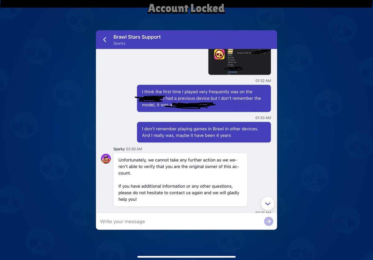 Need help here please, I don’t wanna loose my account after 4-5 years playing
 <a href="/FTMKeienburg/">Frank™ KEIENBURG 🏳️‍🌈</a> <a href="/Dani_Supercell/">Dani</a> <a href="/MarzioBaca/">Marzio</a>