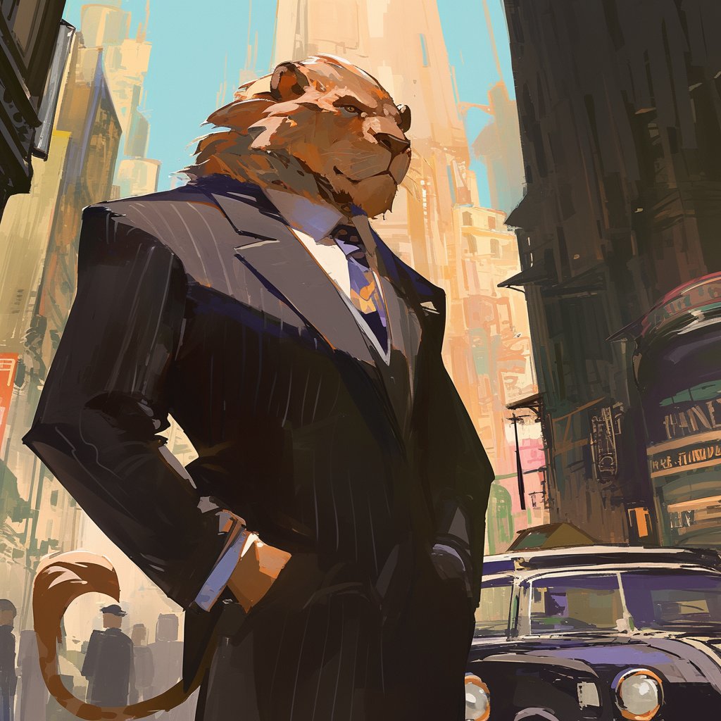 New week, new opportunities. Step into the city with confidence and make things happen! Let's conquer this Monday. 🦁🌆 #lioncity