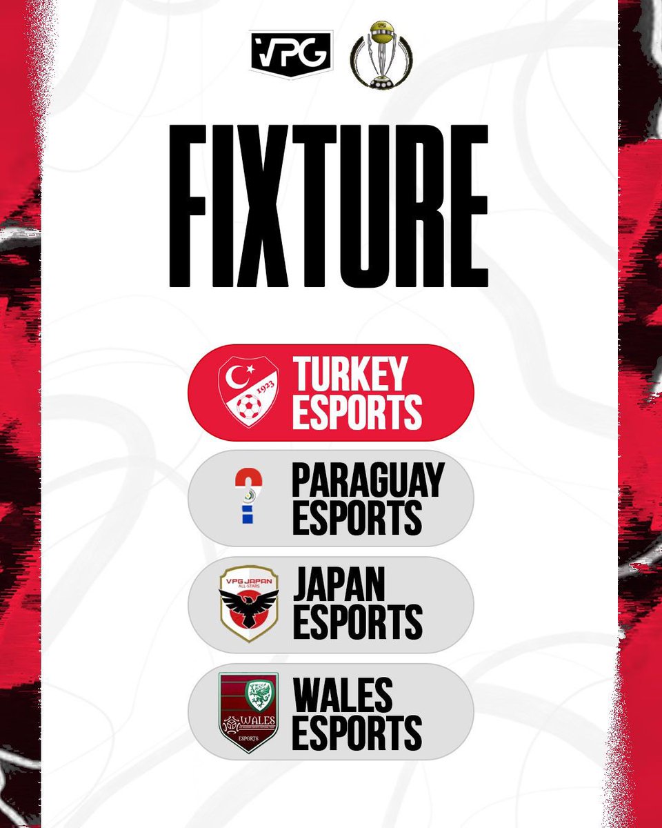 🇹🇷Milli Takımlar EA FC Pro Clubs takımımızın dünya kupası grubu belli oldu. Başarılar bizim çocuklar! 
🤍❤️ 🇹🇷