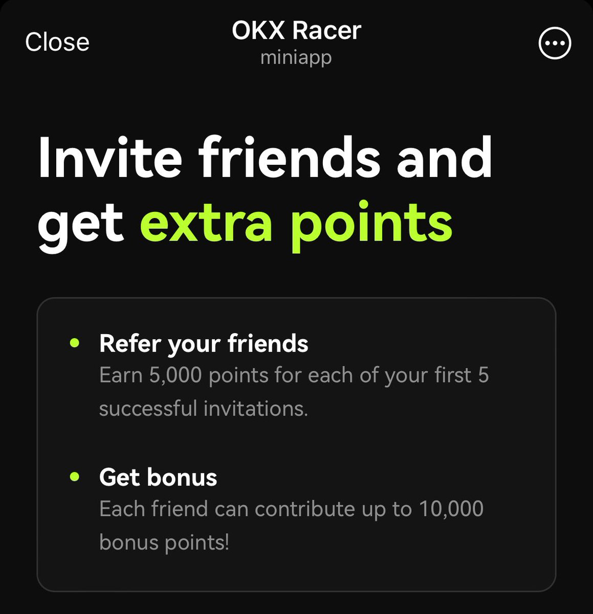 mayamaster's tweet photo. @okx Join to me, each friend can contribute up to 1000 points. 

My ref link 👇

https://t.co/ftLzhQque1 https://t.co/DJpcgSw68l