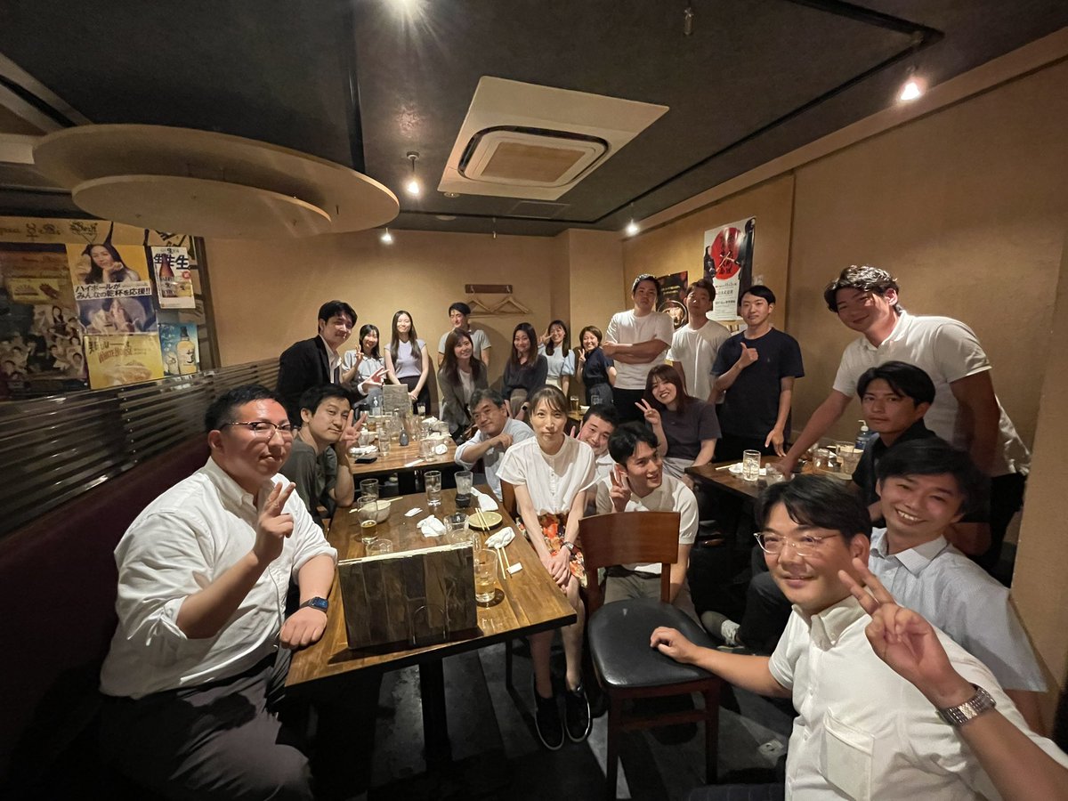 本日は東京会青年部のkickoffでした！
このメンバー含め、今年1年間活動しますのでどうぞよろしくお願いします !