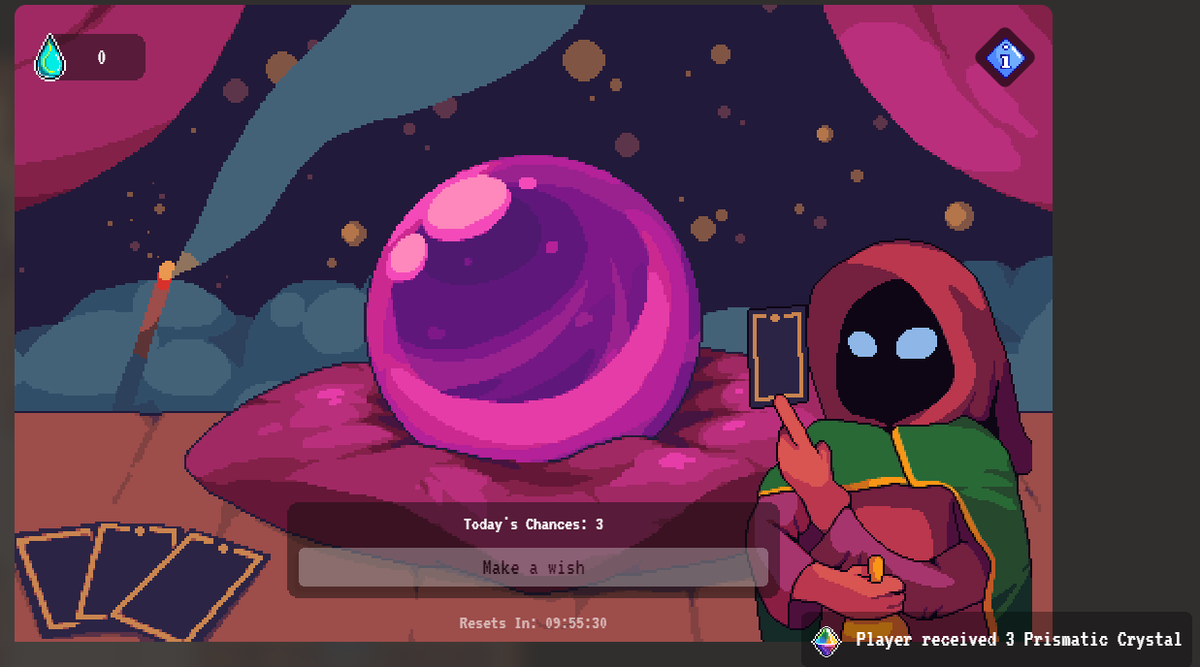 Nice nice nice, 3 #PrismaticCrystals just for killing and catching #Dynorats in <a href="/spellborne/"></a> 

What's the reward you are looking for?

I want those Prismatic Crystals to keep stacking, I need them against those #Hachibees that keep escaping!