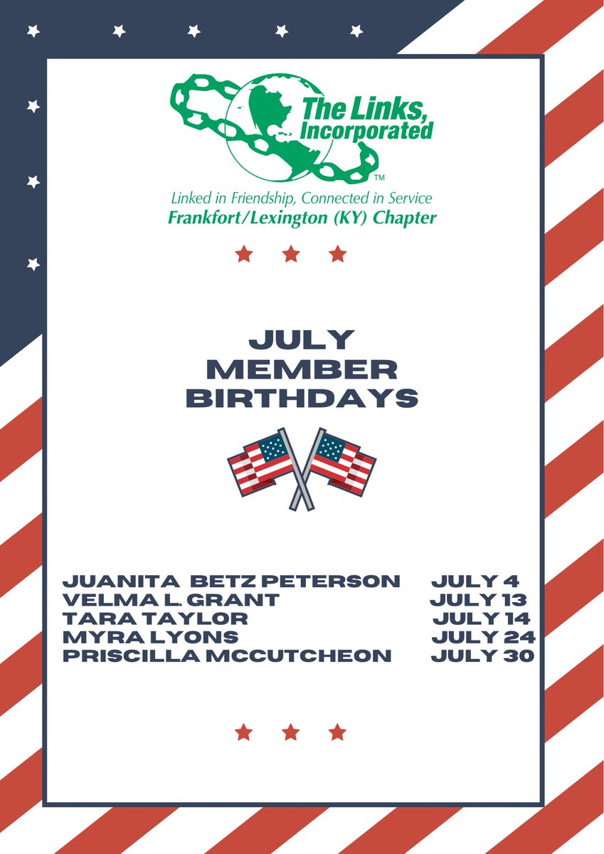 Frankfort/Lexington (KY) Chapter of The Links tweet media