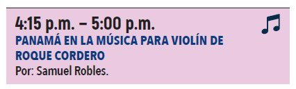 RitmosDeMar's tweet photo. #SaveTheDate
Estaré compartiendo un poco de mi trabajo sobre la música para violín de #RoqueCordero en la #FILPanama - 14 de Agosto, 4:15 pm.

Gracias a Latin America Music Workshop por su gentil invitación. https://t.co/jqjj6ntANE