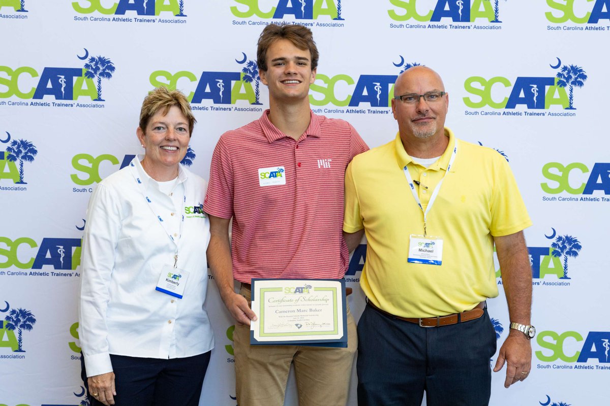 SCATCs's tweet photo. Congratulations to the 2024 Hannah Sobeski Memorial Scholarship. Cameron Baker is the son of SCATA member Michael and  Laurin Baker. #scata24 https://t.co/5e7KJ1OH1L