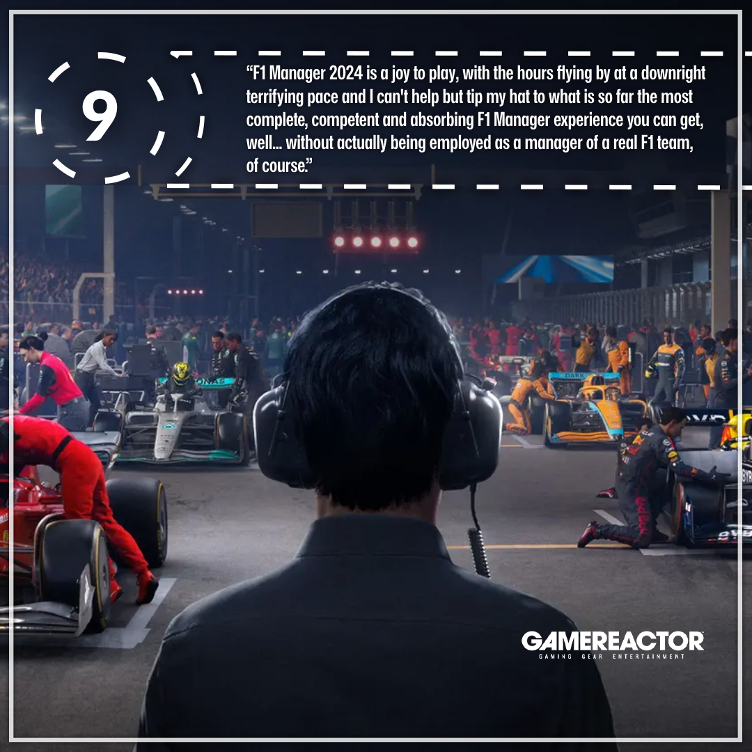The best F1 Manager game yet? Read our review of F1 Manager 2024. 

Read the full article and so much more on your local Gamereactor: bit.ly/GRFrontpage